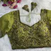 Tew Heavy Pure Soft Pure Cosmos Silk Blouses Wholesale Suppliers In Mumbai